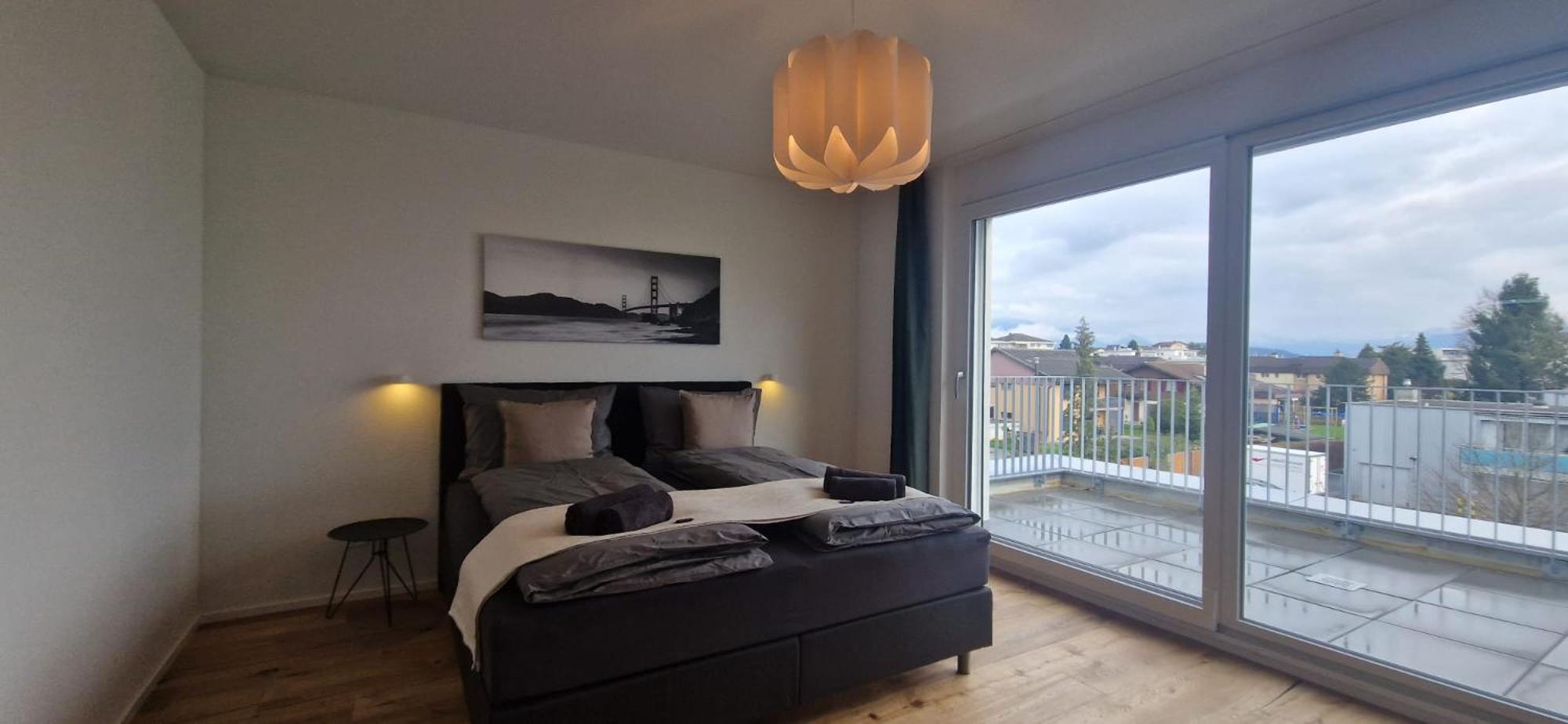 Visionary Hospitality Rothenburg, Lucerne - Premium Apartments With Free Parking, Washer, Kitchen, Terrace, 15' City Exterior photo