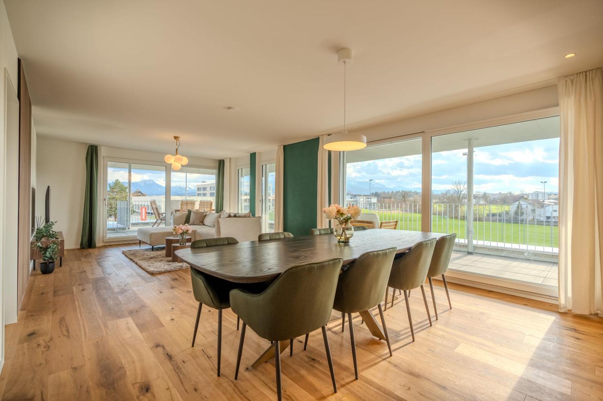 Visionary Hospitality Rothenburg, Lucerne - Premium Apartments With Free Parking, Washer, Kitchen, Terrace, 15' City Exterior photo